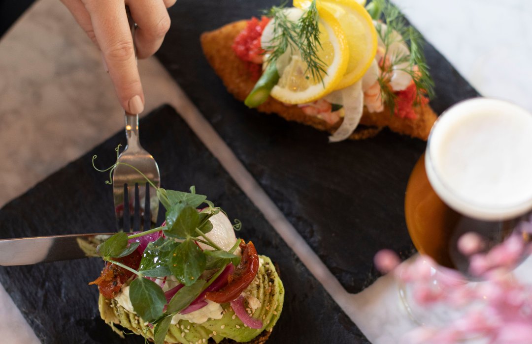 Smørrebørd fra Bistronomi Kitchen & Bar på Amager